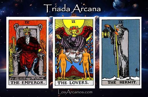 Combinación de El Emperador y Los Enamorados Tarot